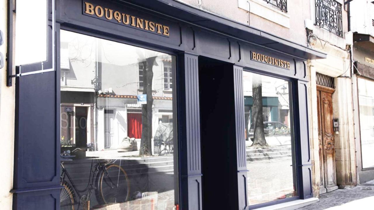 Le Bouquiniste, Centre Historique, Fibre, Ess, Rez-De-Chaussee, Bedinshop Romans-sur-Isère Kültér fotó